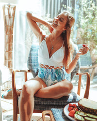 Swimsuit European and American one-piece bikini