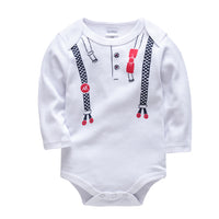 Autumn baby harness cotton jumpsuit baby clothes