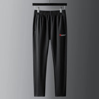 Men's Casual Sports Micro-elastic Baggy Coat Trousers Two-piece Suit