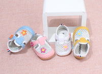 Mesh hollow baby sandals