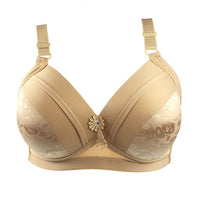 Large Size Underwear Women's Thin Bra Middle-aged And Elderly