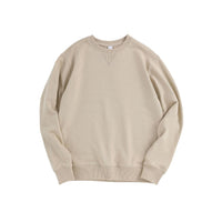 Men's Combed Cotton Round Neck Sweater Wool