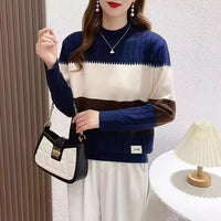 Women's Pullover Fall Winter Loose Western Style