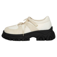Mesh Casual Ballet Shoes Retro Muffin Thick Bottom Velcro