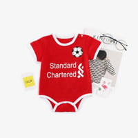 Children's Short-Sleeved Football Romper Sportswear