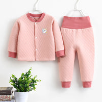 New Color Cotton Children's Thermal Underwear Set