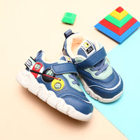 Children Leather Short Plush Sports Shoes Boys' Walking Cotton Shoes