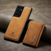 Magnetic Card Mobile Phone Case Protective Leather