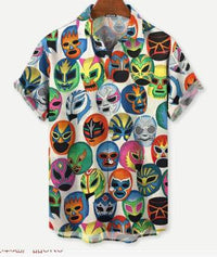 3D Fashion Summer Casual Printed Hawaiian Shirt Men Vacation Seaside