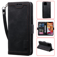 Compatible with Apple, For Iphone 12 Retro Leather Case Card SE Mobile Phone Case Phone Case