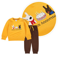 Autumn Men And Women Through Sports And Leisure Trendy Children's Long-Sleeved Trousers