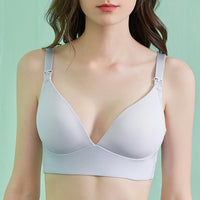 Nursing bra without steel ring