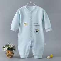 Spring new baby boneless one-piece long sleeves