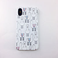 Alpaca grass mud horse animal phone case