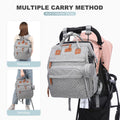 Folding Crib Anti-mosquito Stroller Large Capacity Baby Bag