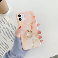 Colored marble phone case
