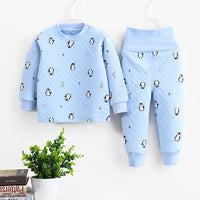 New Color Cotton Children's Thermal Underwear Set