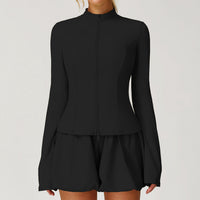 Quick-drying Breathable Long-sleeve Zipper Top Sports Running Cool Feeling Coat