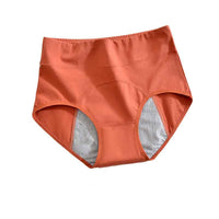 Women's Cotton High Waist Physiological Underwear