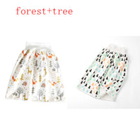 Cotton and bamboo fiber Baby diaper skirt