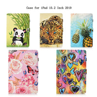 Compatible with Apple, Suitable for ipad10.2 new Painted Leather Case