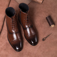 High top brock Martin boots