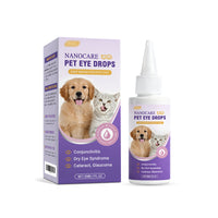 Pet Eye Drops Gently Care For Cats And Dogs' Eye Tear Stains, Tear Marks, And Eye Discharge