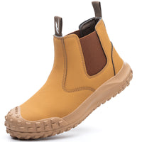 Plus Size Labor Protection Steel Toe Cap Anti-smashing And Anti-stab Safety Shoes