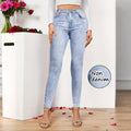 Womens Stretch Denim Pants For Spring And Autumn