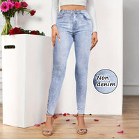 Womens Stretch Denim Pants For Spring And Autumn