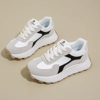 Spring Student Sports Running Leisure Platform Height Increasing Shoes