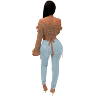 Fashion Personality Street Trend Denim Pants