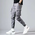 Dark functional men's straight loose Leggings