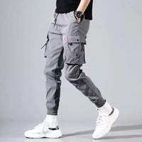 Dark functional men's straight loose Leggings