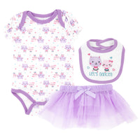 Baby suit three piece cartoon short sleeve summer sui