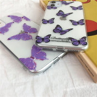 Compatible with Apple , Butterfly phone case