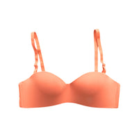 Marshmallow breast tucking bra