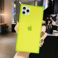 Square transparent case
