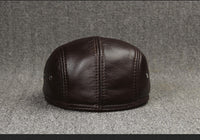 First Layer Cowhide Comfortable And Fashionable Sunscreen Beret