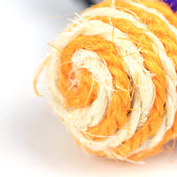 Cat scratching toy sisal tease cat ball