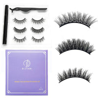 Glue-free and magnet-free eyelashes