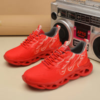 Sneakers Casual Braided Design With A Thick Sole