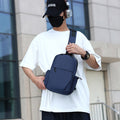 Chest Bag Men's Lightweight And Large Capacity Shoulder Messenger Bag