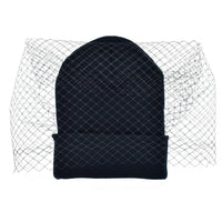 Veil knitted hat warm woolen hat