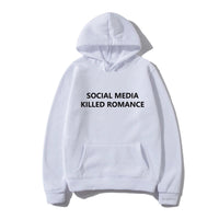 Spring Letter Pattern Printed Hoodie Long Sleeve Casual Coat Top