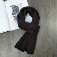 Knitted rabbit fur collar