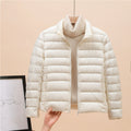 Womens Lightweight Padded Short Down Jacket