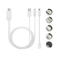 Mobile Phone Video Adapter Screen Synchronizing Cable
