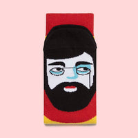 Jacquard Cotton Socks Men And Women Couple Skateboard High