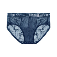 Men's Ice Silk Jacquard Briefs